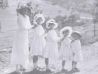 Fig.1c: Janet Ashbee and her daughters in Jerusalem.